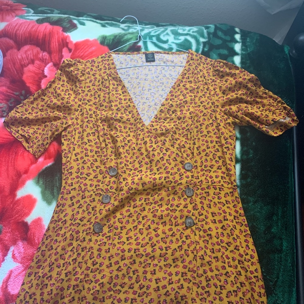 Urban Outfitters Floral Midi Dress